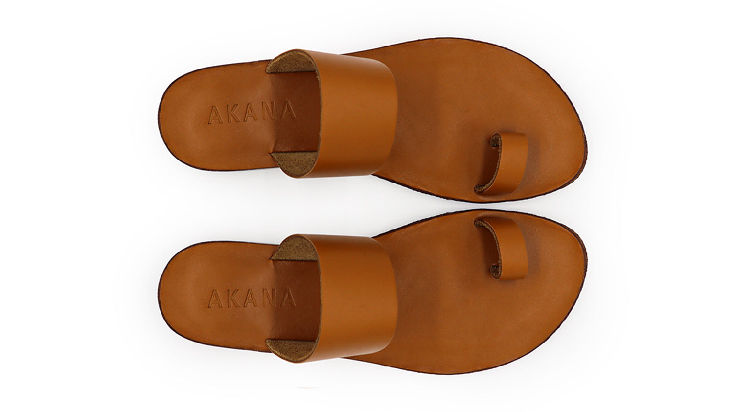 Hera Leather Sandals - Tan